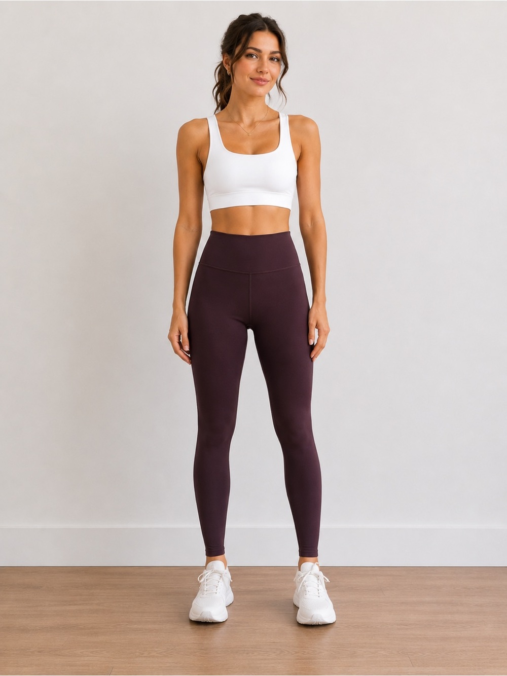 lululemon athletica Brown High-Waist Leggings